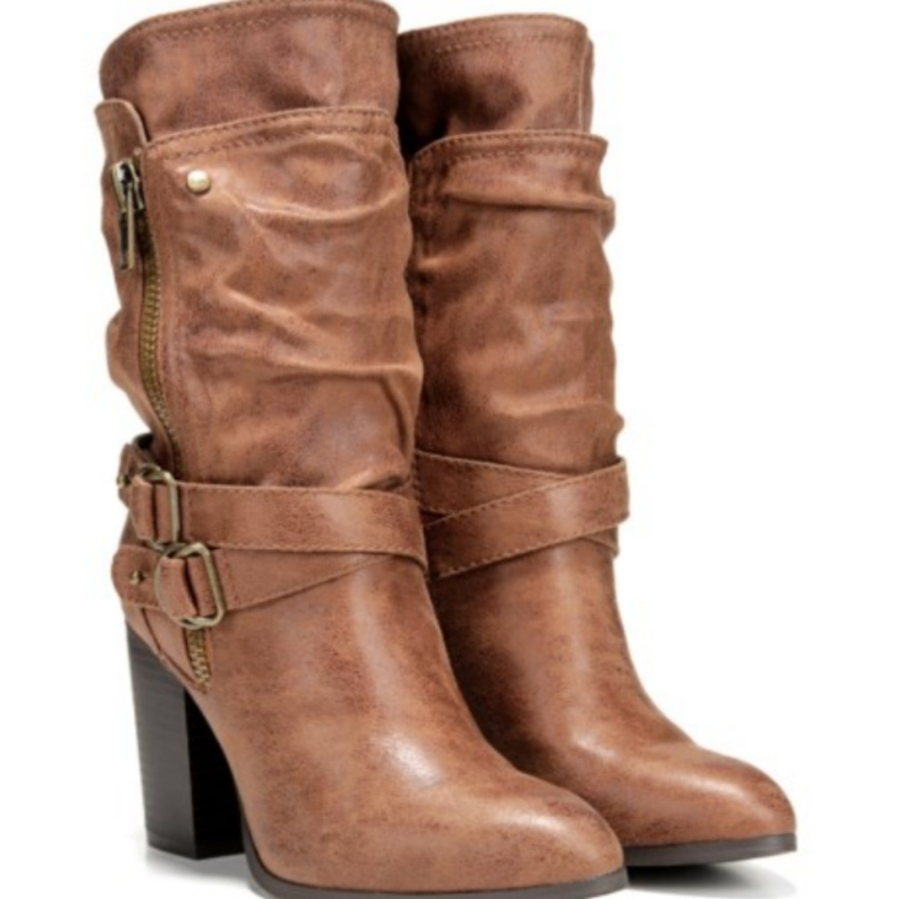 Carlos Santana Women's Paisley Mid-Shaft Boots